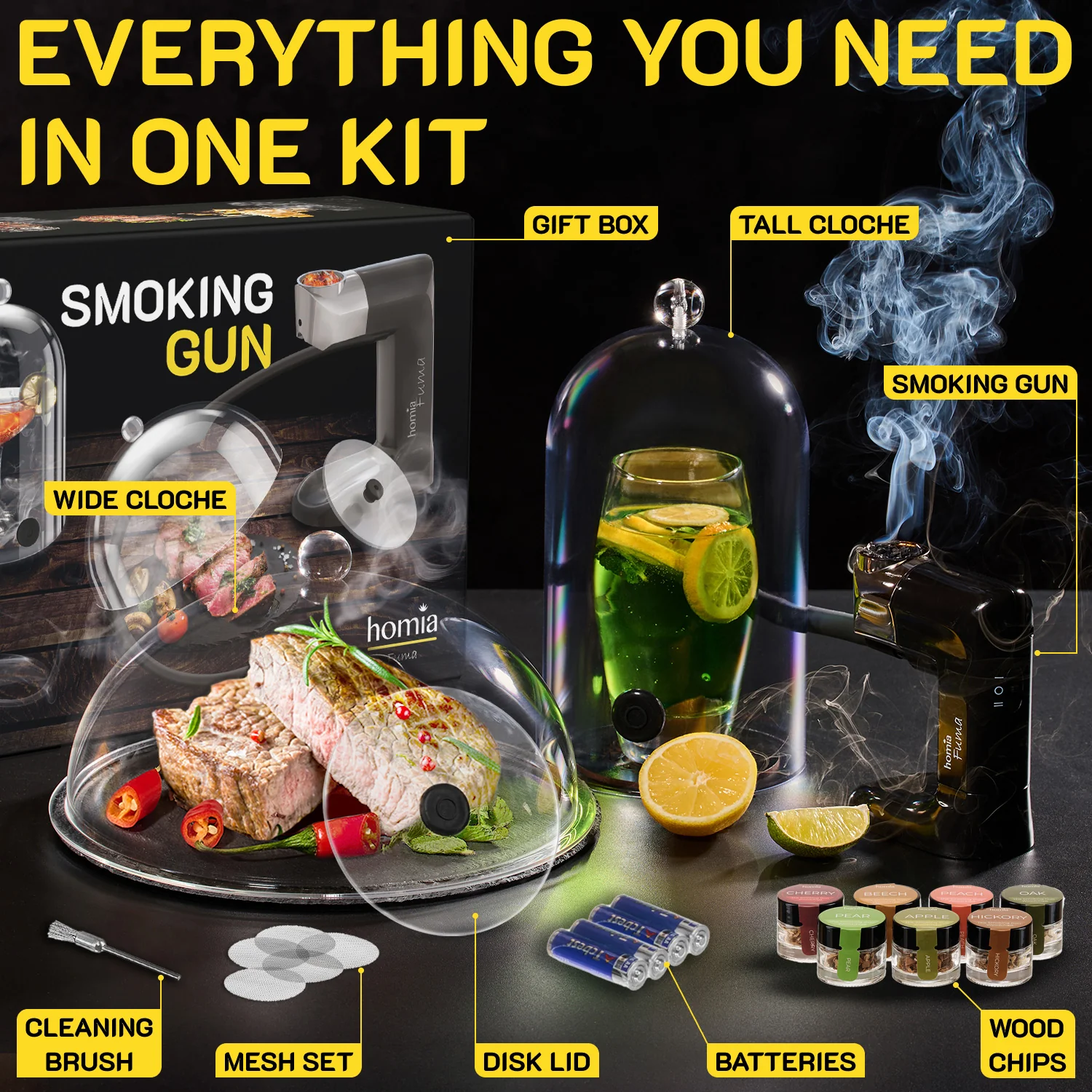 Fuma Smoking Gun Universal Kit - 14 PCS - Image 3