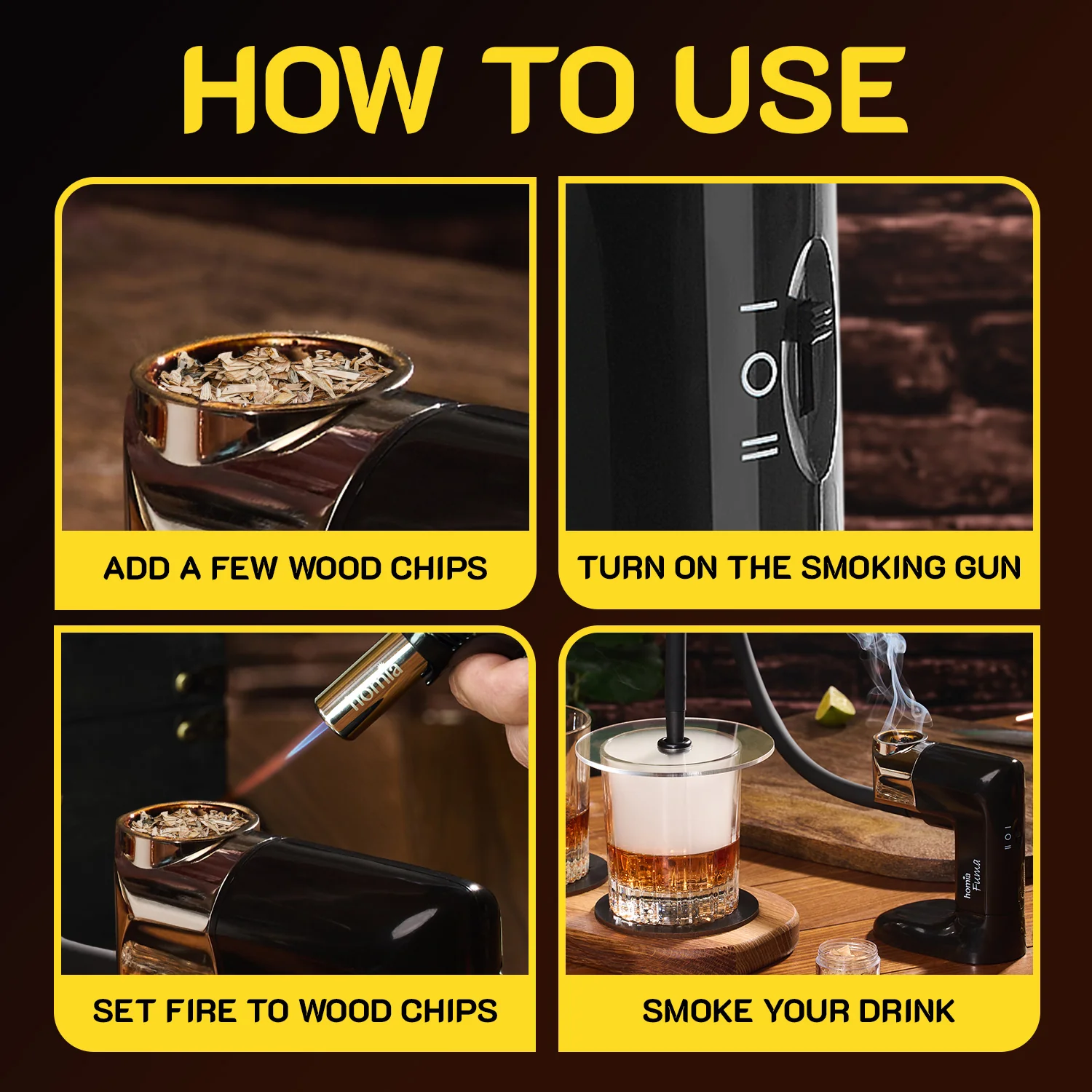 Fuma Smoking Gun Starter Kit - 12 PCS - Image 4